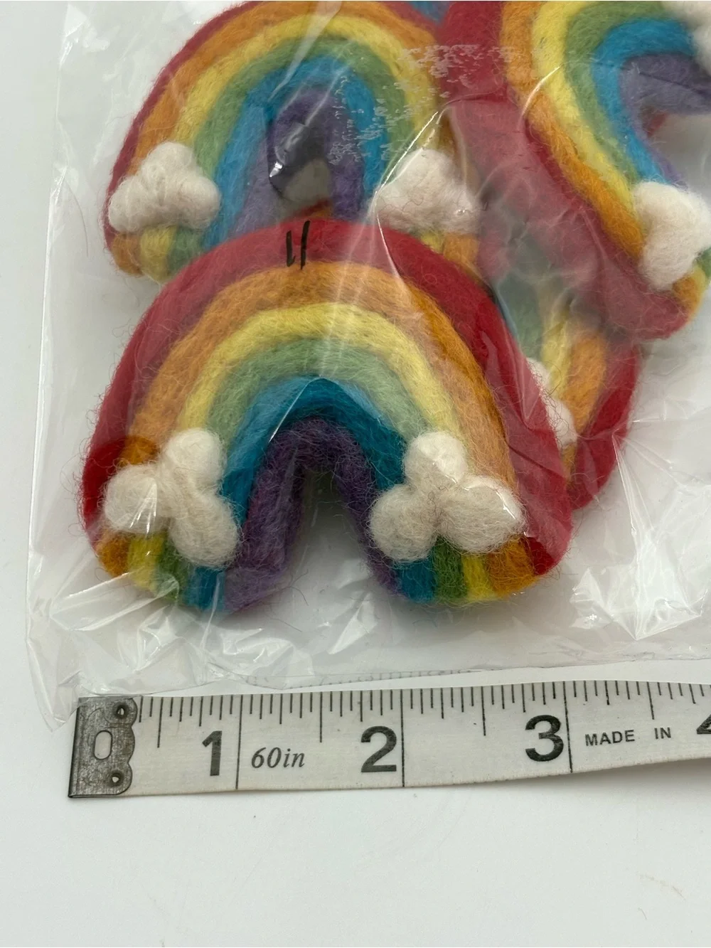 paper & felt Rainbow Felt Rainbows - Multicolor